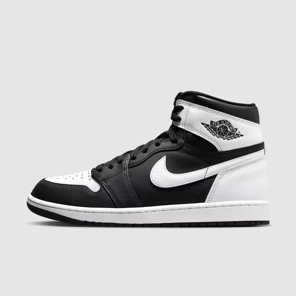 NIKE Men's Air Jordan 1 Retro High OG Black White 2.0 Shoes Size 9
